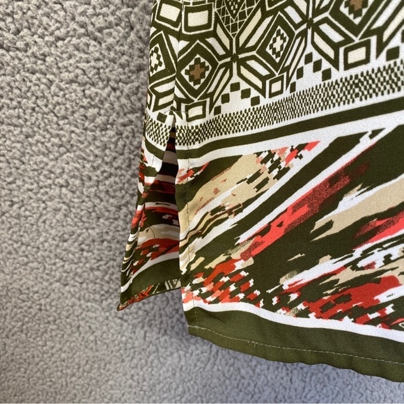 Catherines Boho Print Open Kimono Sz 3XWP - Picture 4 of 8